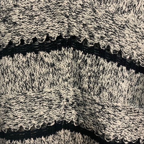 Sloane Rouge Size Small fringe dolman side slit sweater - Picture 3 of 9